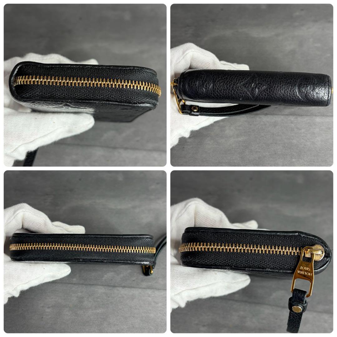 【RFID搭載】ルイヴィトン モノグラム アンプラント ジッピーパース 黒