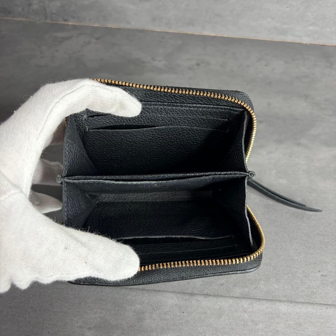 【RFID搭載】ルイヴィトン モノグラム アンプラント ジッピーパース 黒