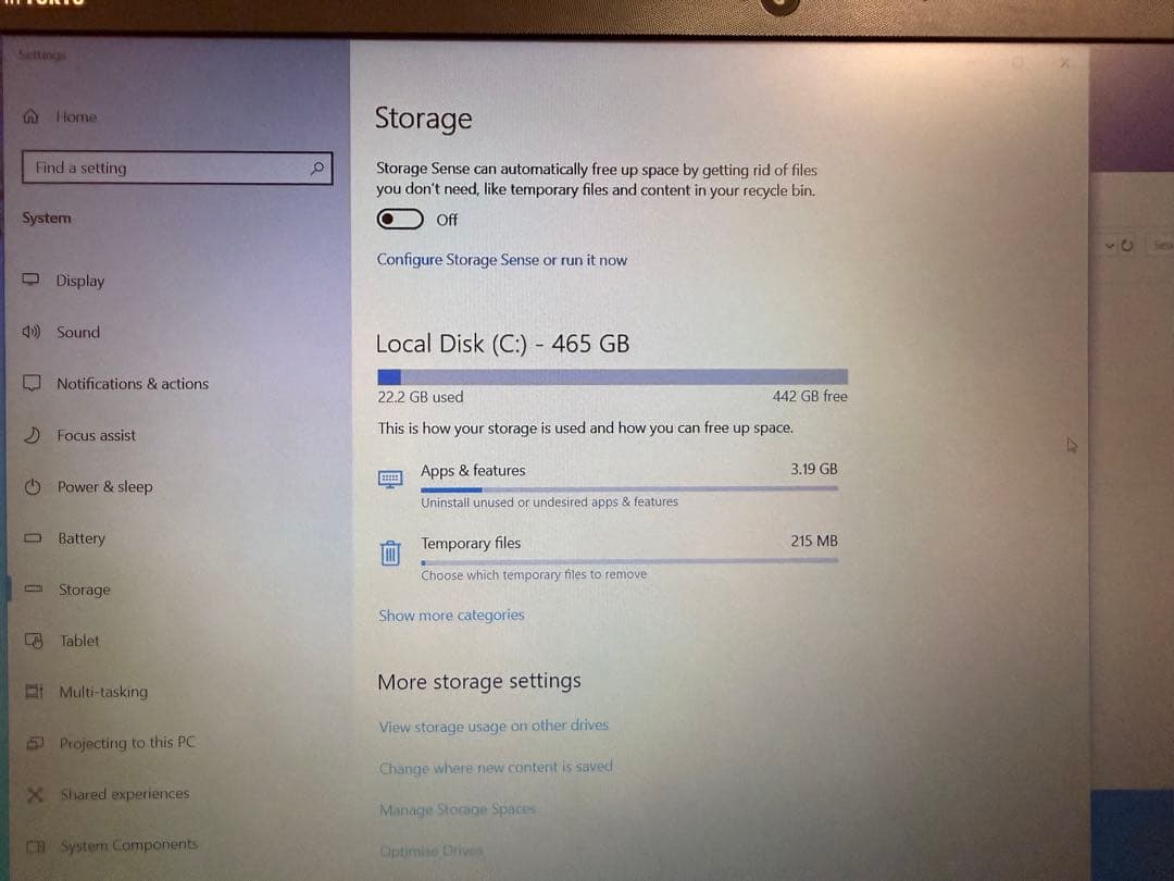 HP ノートパソコン Core i5第8世代。15.6イ ンチ。