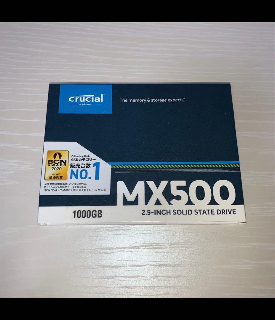 内蔵型SSD Crucial SSD MX500 1000GB