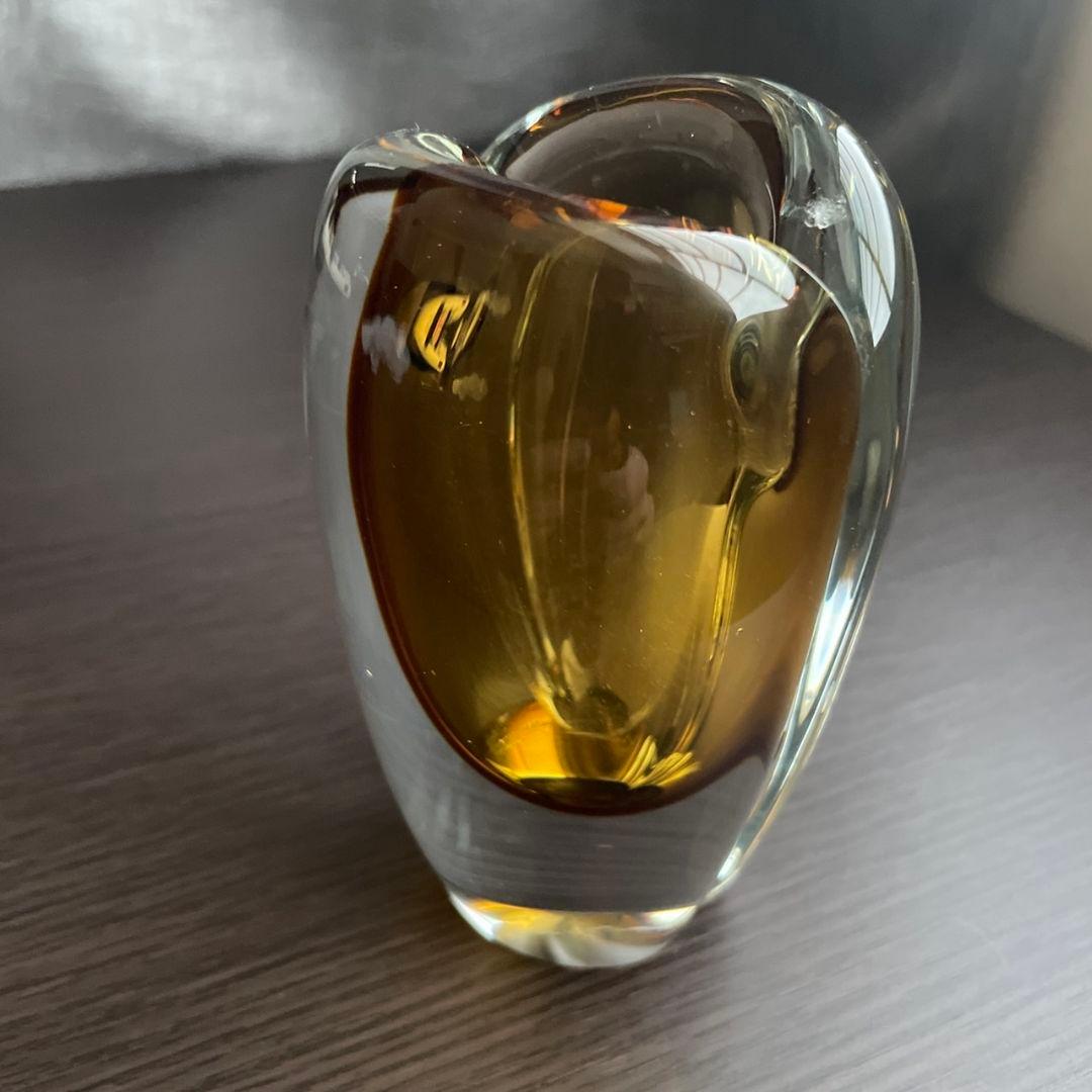 Nuutajärvi　Kaj Franck　フラワーベース　オブジェ　傷有