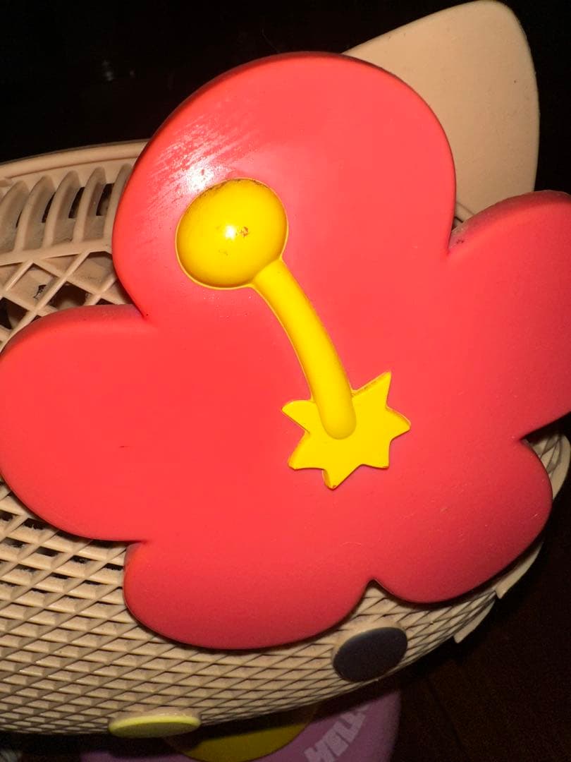 ハローキティ 扇風機 家庭用　日焼けキティ