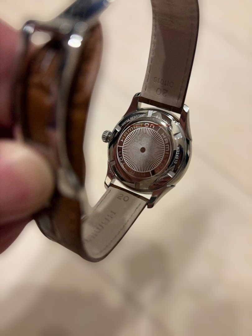 HAMILTON Jazzmaster シルバー/ブラウン