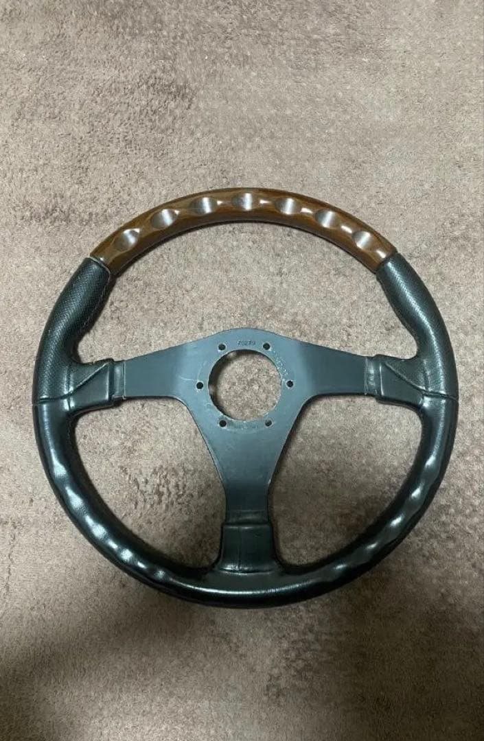 NARDI Z5 ウッドコンビステアリング 365mm