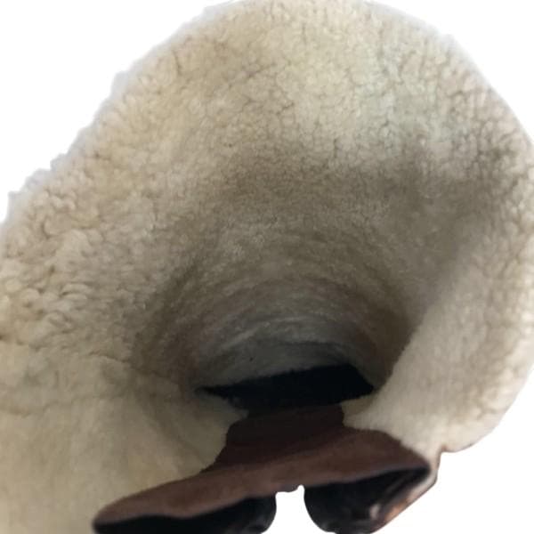 miumiu　ミュウミュウ 　ムートン　レザー　ロングブーツ　靴　23.5cm