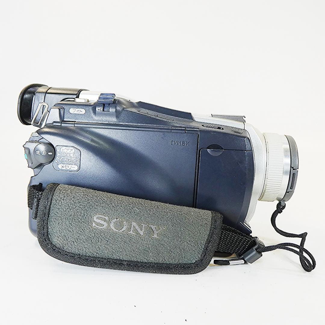 動作品ソニー DCR-TRV27 Mini DVビデオカメラDVDダビングに最適