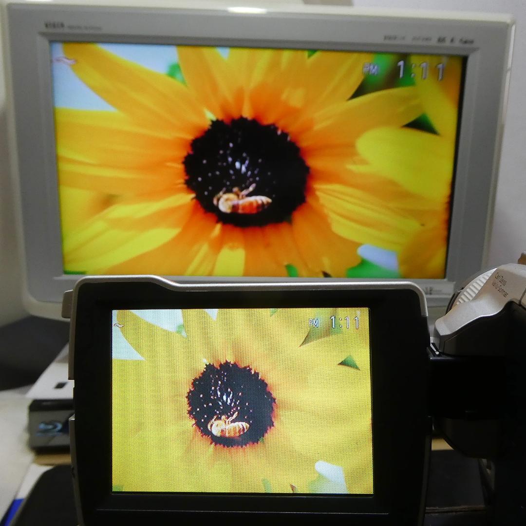 動作品ソニー DCR-TRV27 Mini DVビデオカメラDVDダビングに最適