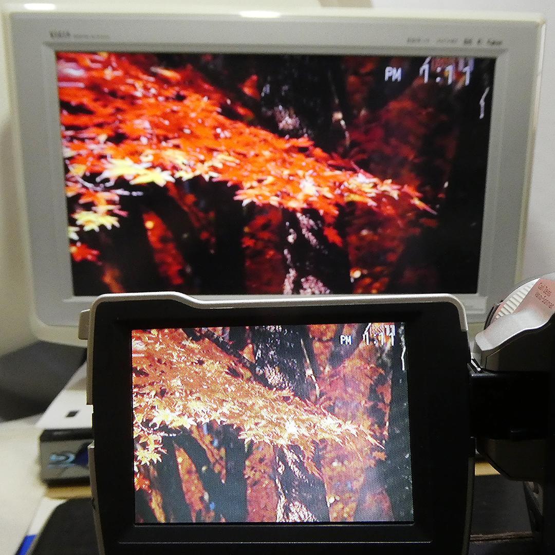 動作品ソニー DCR-TRV27 Mini DVビデオカメラDVDダビングに最適