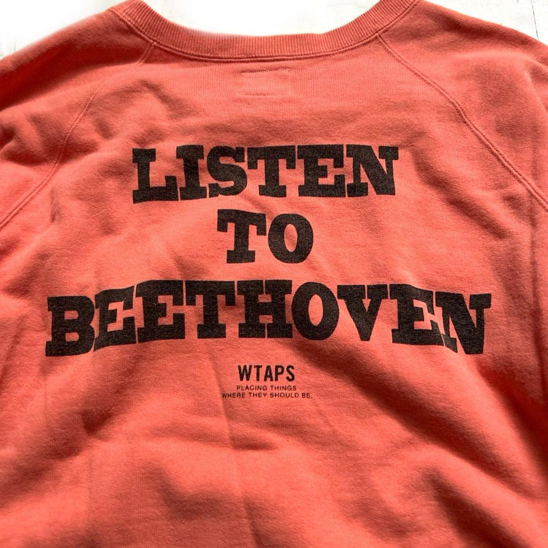 希少WTAPS×PEANUTSベートーヴェントレーナー染み込みプリント14S/S
