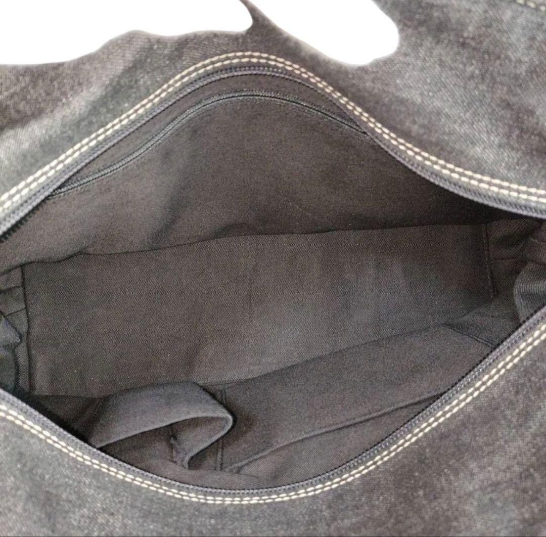 BURBERRY　バーバリー トートバック デニム ノバチェック ホースロゴ