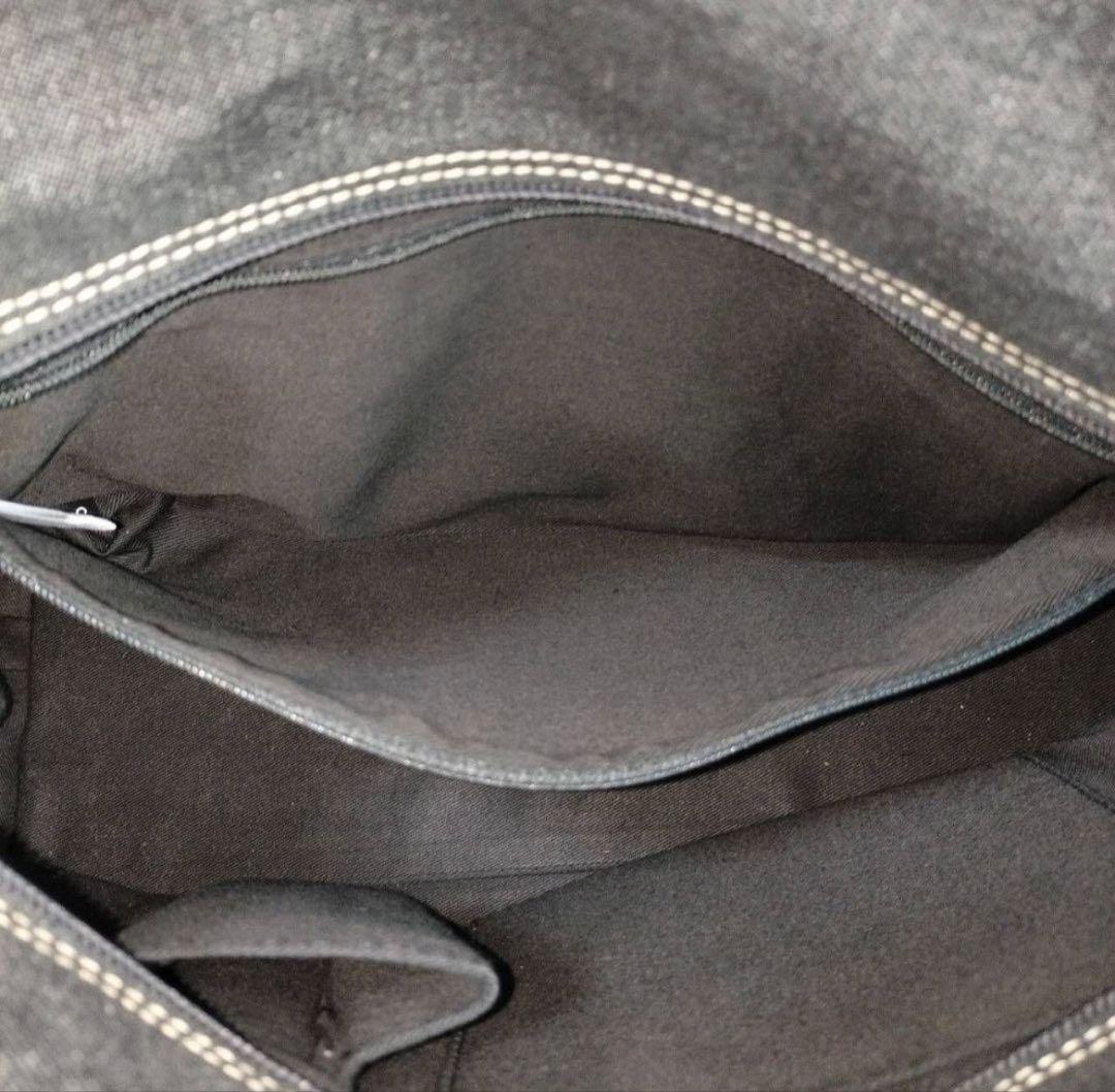 BURBERRY　バーバリー トートバック デニム ノバチェック ホースロゴ