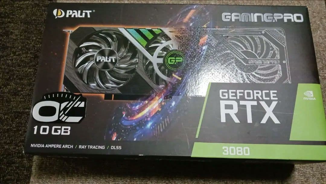 グラフィックボード・グラボ・ビデオカード PALIT GAMINGPRO RTX 3080 10GB