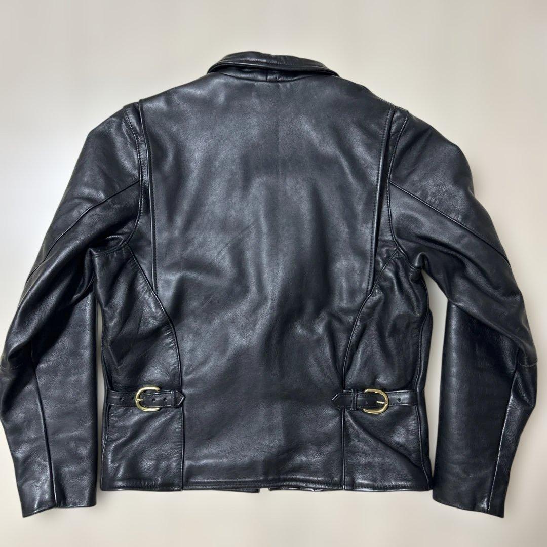 Vanson バンソン　シングルライダースジャケットUSA製ブラック黒サイズ40