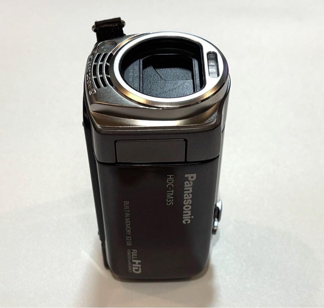 パナソニックHDC-TM35 32GBビデオカメラ 予備バッテリー付 動作確認済