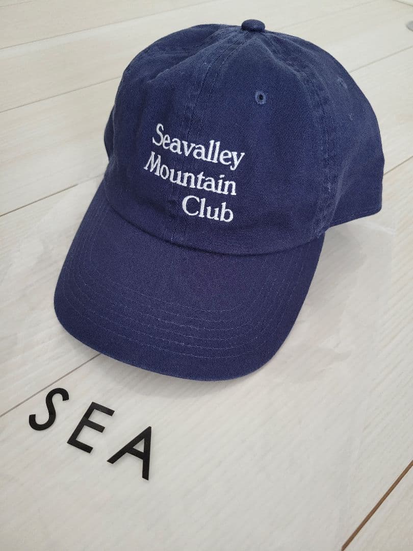 SEA Seavalley Mountain Club　ネイビー　キャップ