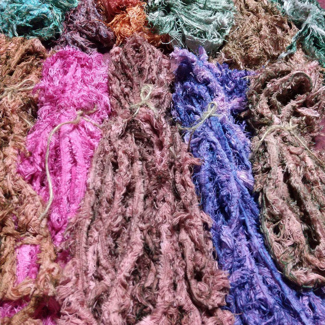 ジャンクジャーナルジ素材。変わり糸。Xmasセット。12/23迄。