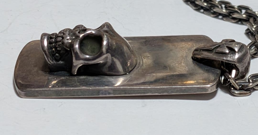 ペンダント　スカル