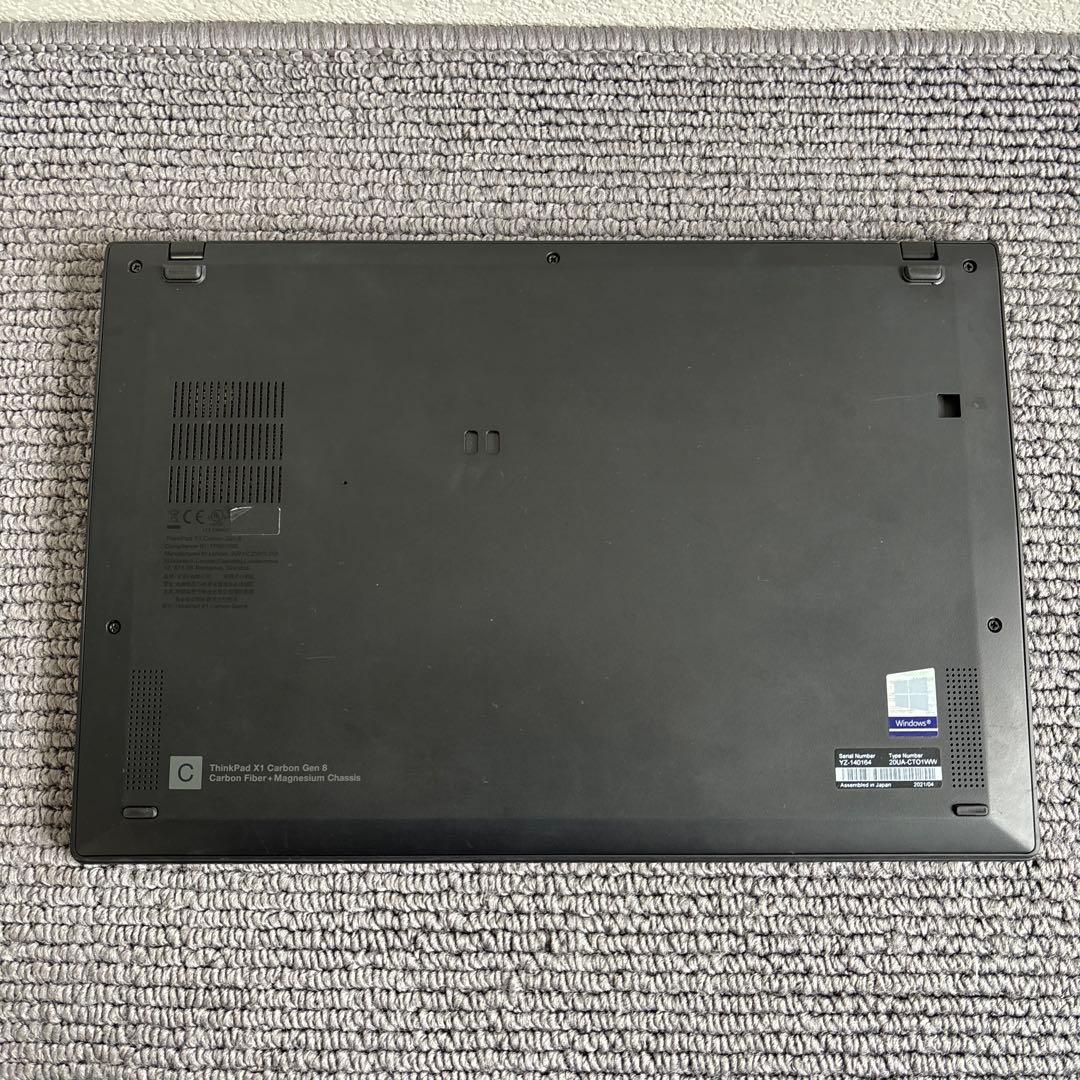 Windowsノート本体 lenovo thinkpad X1 Carbon i7-10610U