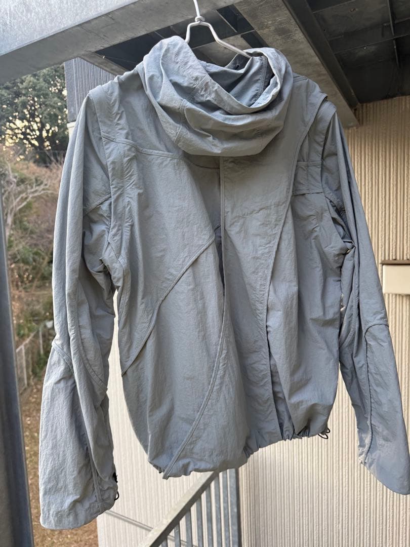 sansangear 2 way wave jacket ナイロンジャケット