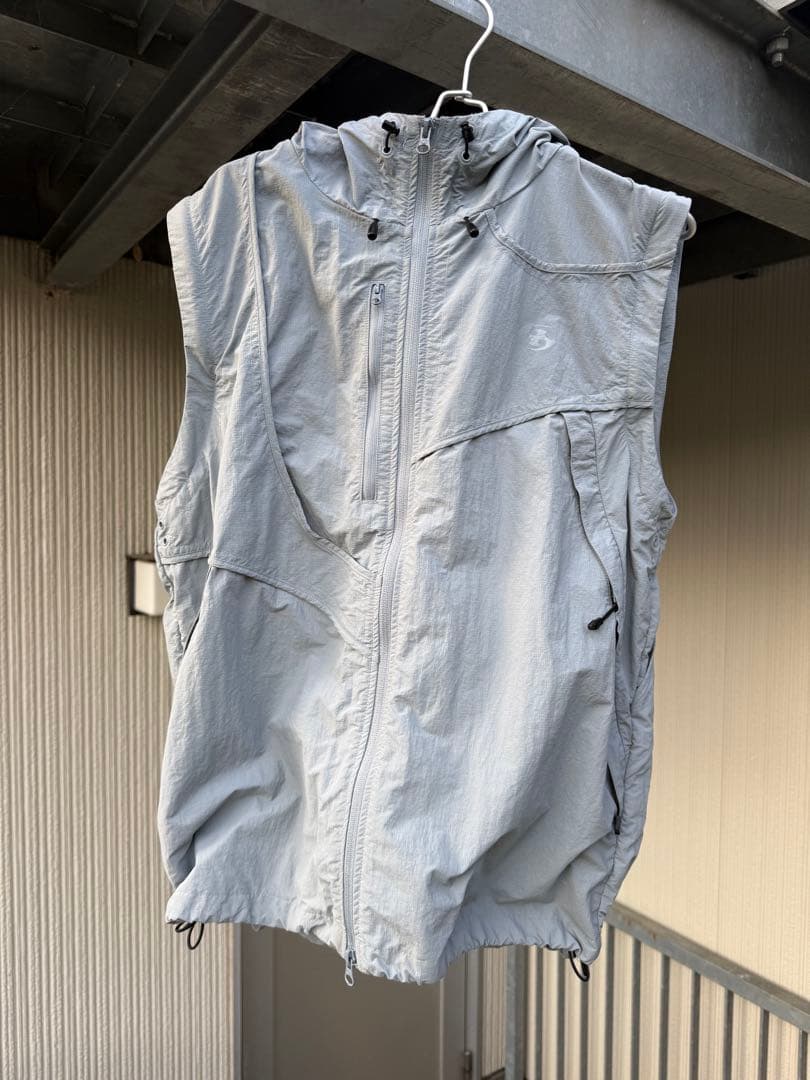 sansangear 2 way wave jacket ナイロンジャケット