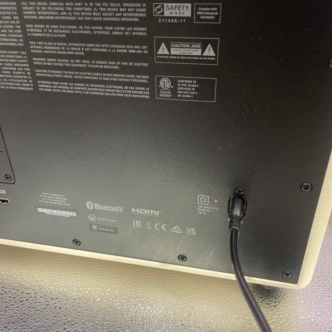 Marshall WOBURN III クリーム