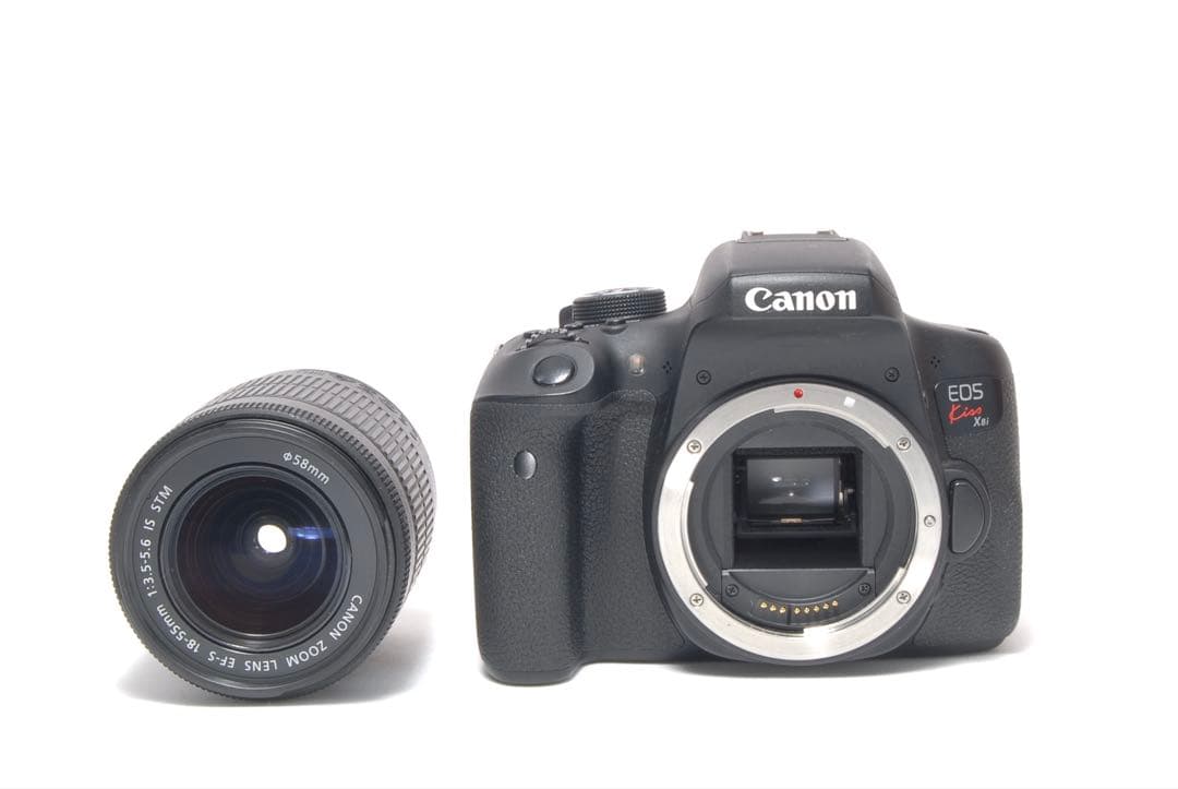 美品❤️高画質 WiFi機能◎Canon kiss X8i ダブルレンズ 初心者