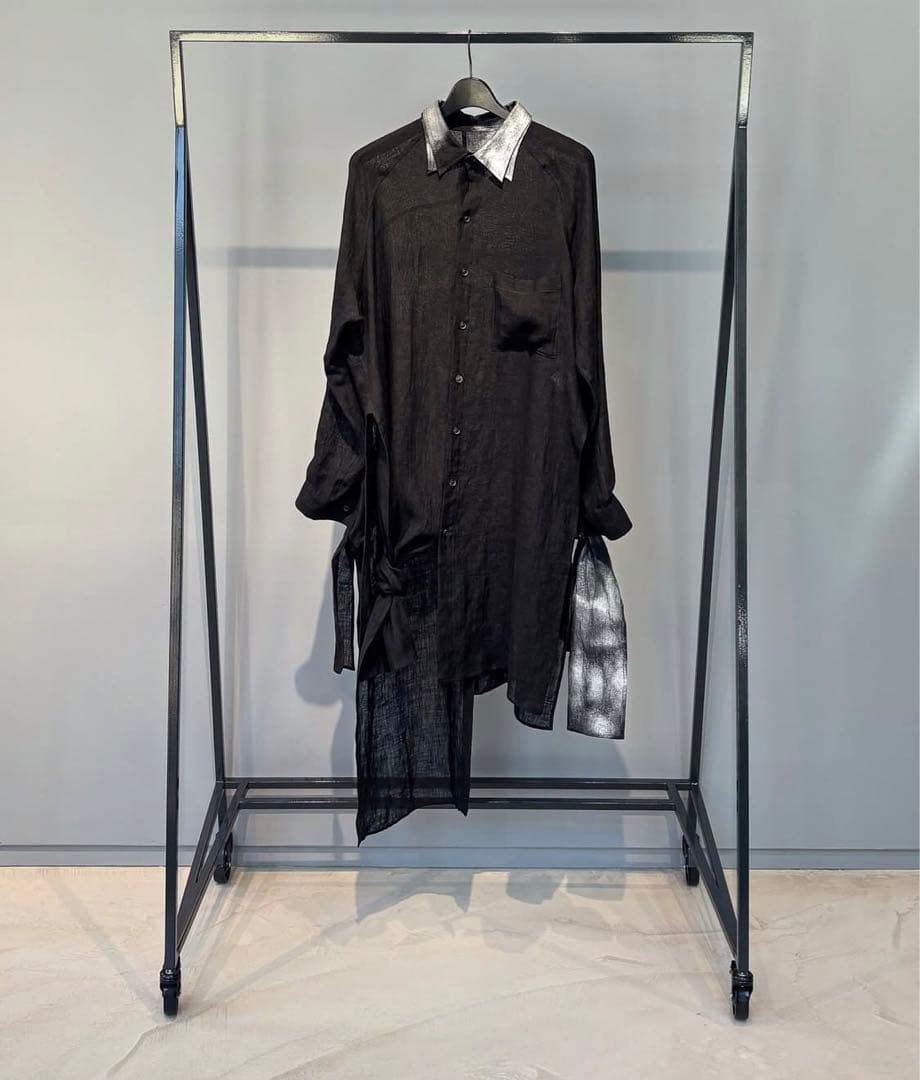 yohjiyamamoto pour homme 24SS リネンロングシャツ