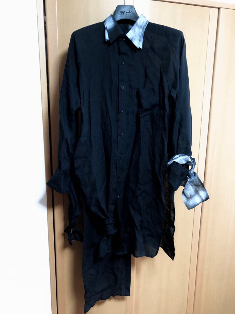 yohjiyamamoto pour homme 24SS リネンロングシャツ