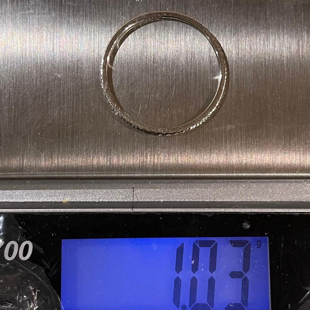 プラチナ900 キラキラカット　リング　　1グラム　 14号　専用です