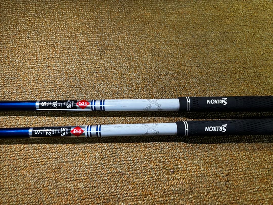 ほぼ新品　3H（19°）4H(22°) Srixon ZX5 ハイブリッド　2本