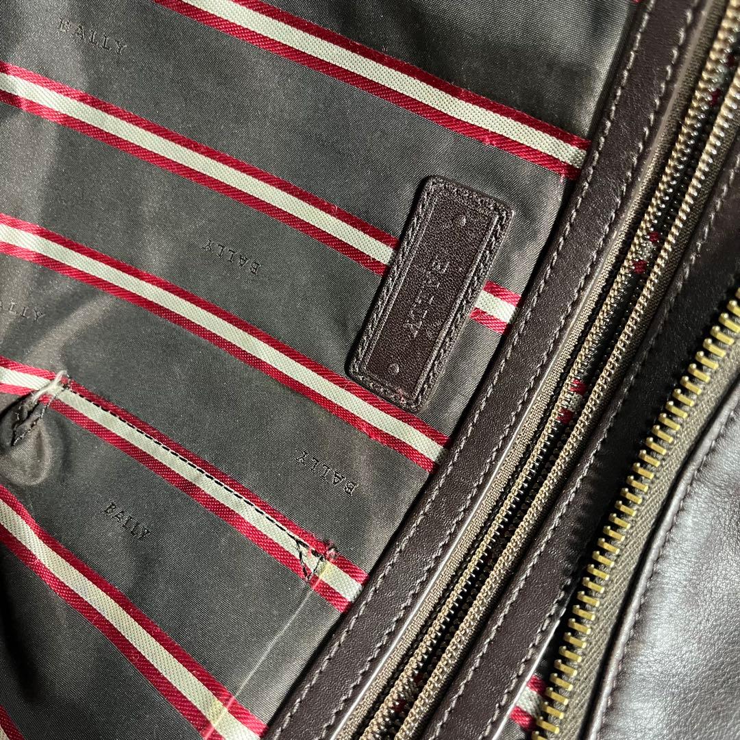 Bally バリー　ビジネスバッグ　ダークブラウン