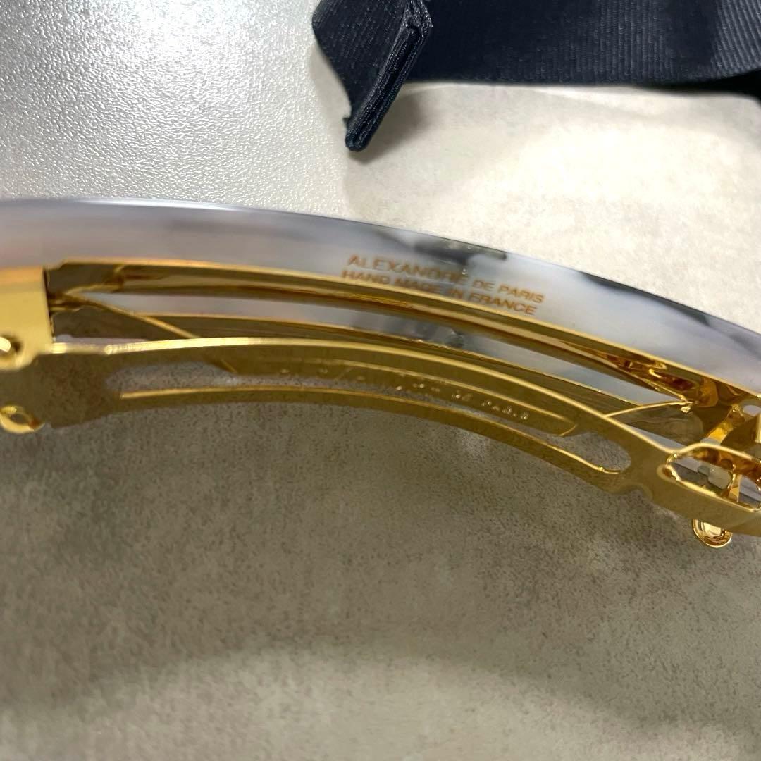 完売品　ALEXANDRE DE PARIS ヘアアクセサリー　バレッタ