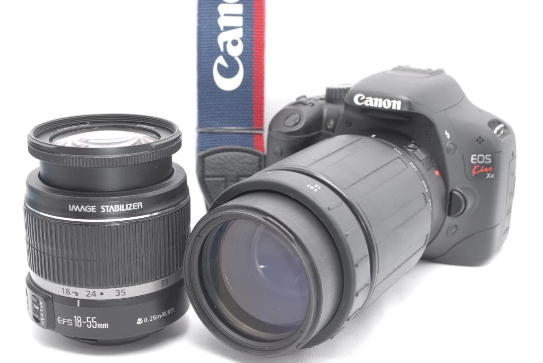✨運動会向け✨Canon Kiss X4 ダブルレンズ✨初心者向け✨軽量で快適✨
