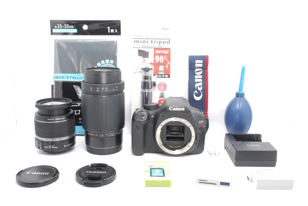 ✨運動会向け✨Canon Kiss X4 ダブルレンズ✨初心者向け✨軽量で快適✨