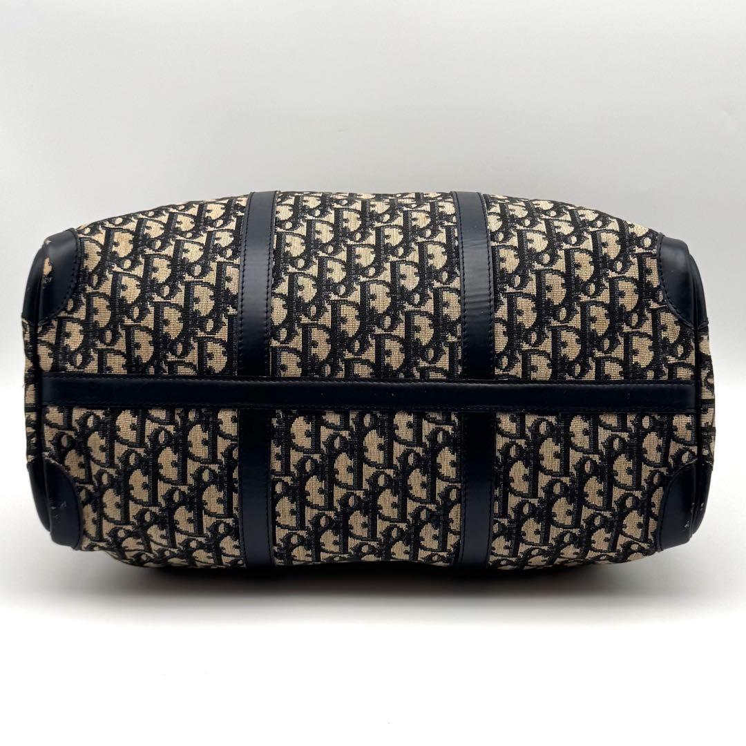 Christian Dior ディオール　トロッター　ボストンバッグ　キャンバス