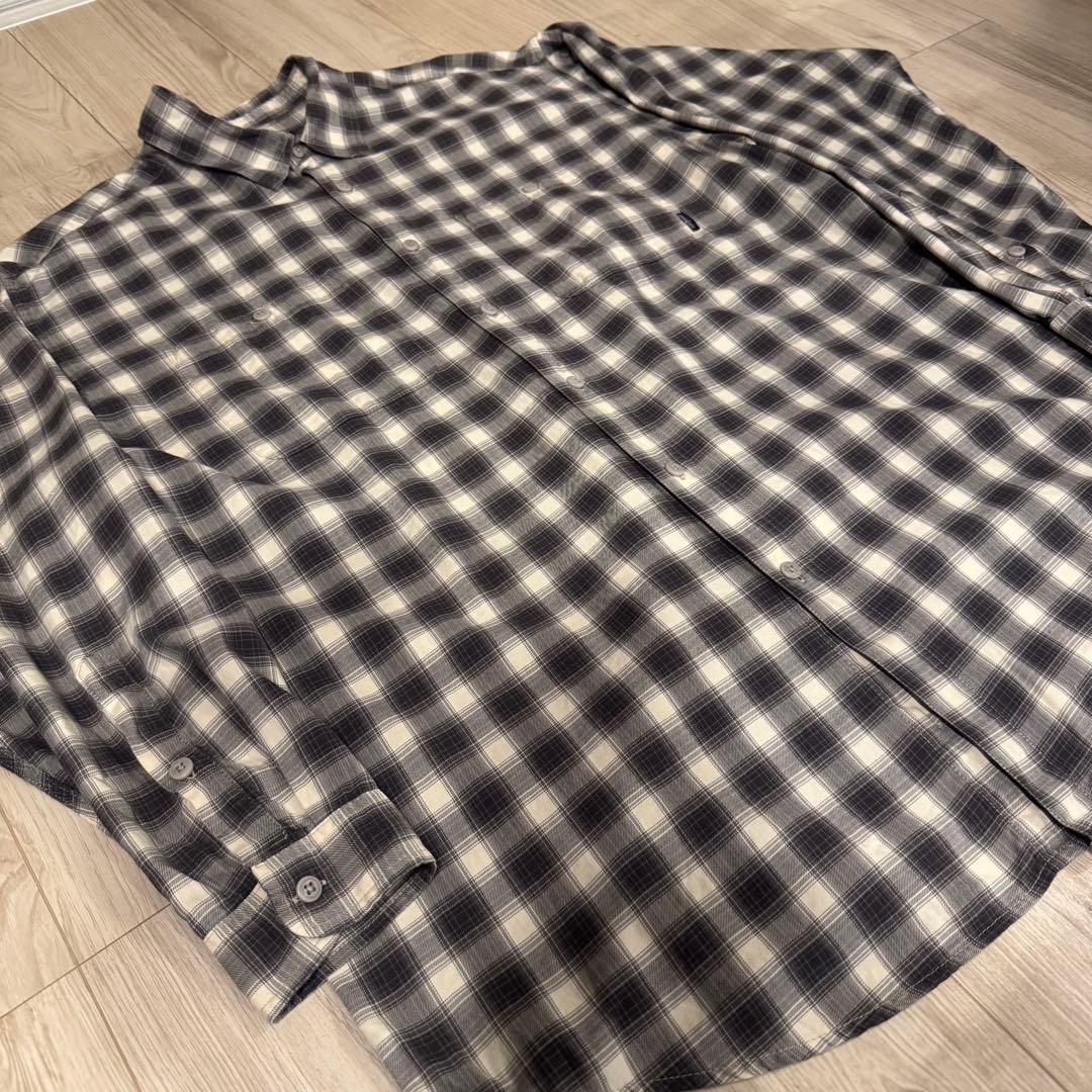 パタゴニア オンブレ シャドーチェック シャツ ポルトガル製　XL