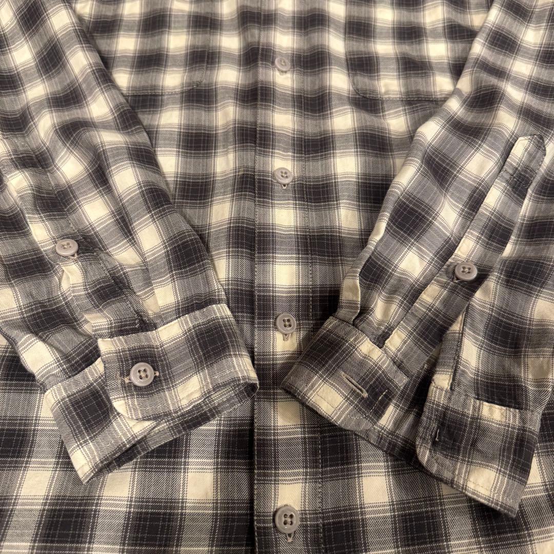 パタゴニア オンブレ シャドーチェック シャツ ポルトガル製　XL