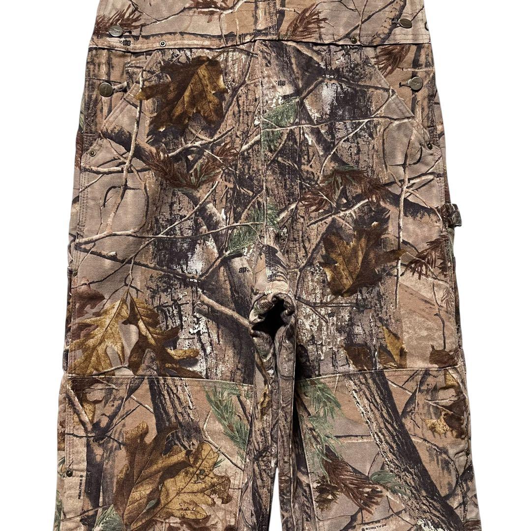 カーハート ダブルニー リアルツリー カモ ペインター ダック オーバーオール