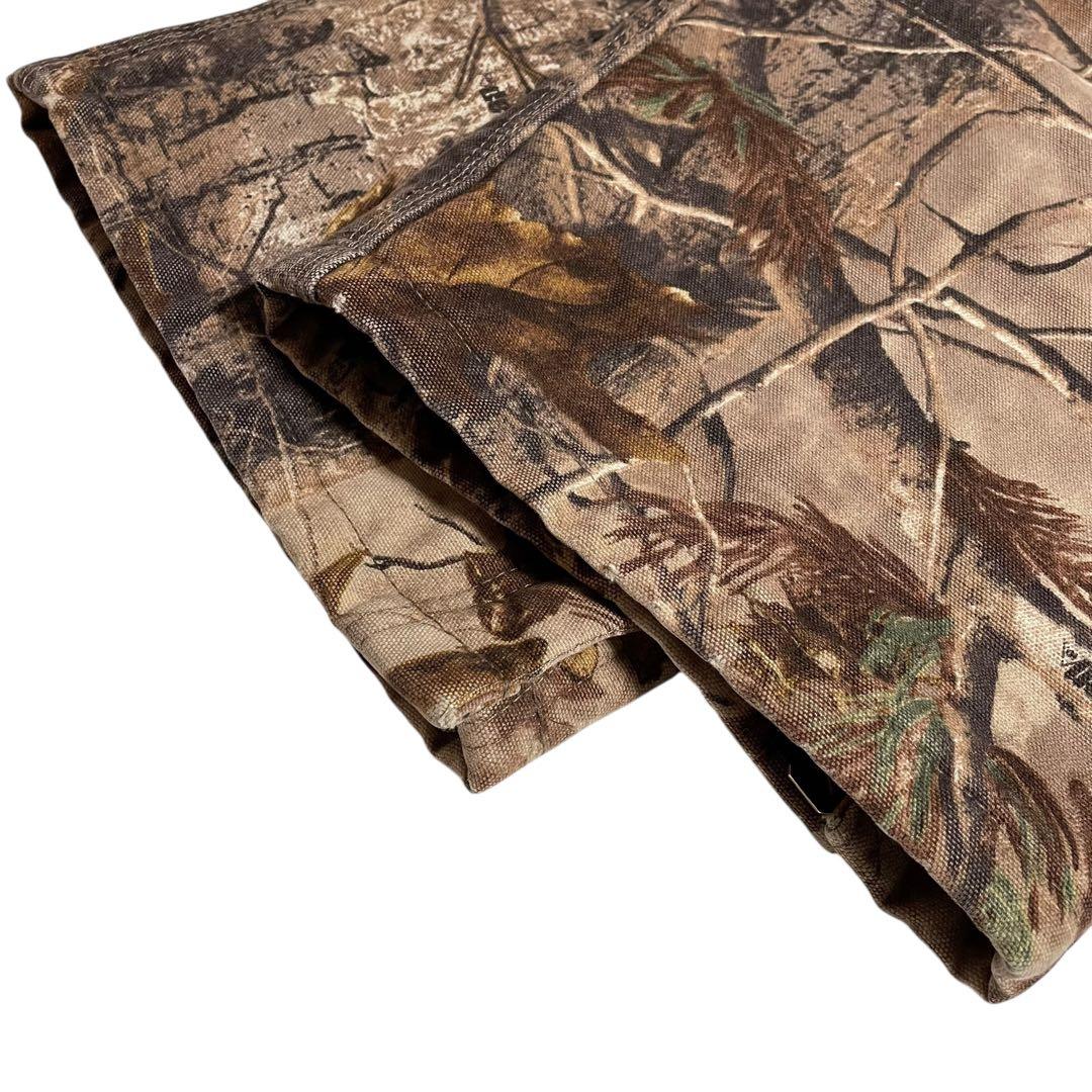 カーハート ダブルニー リアルツリー カモ ペインター ダック オーバーオール