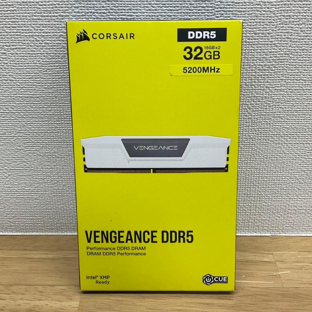 Corsair DDR5-5200 32GB(16GB×2)メモリ 新品未使用