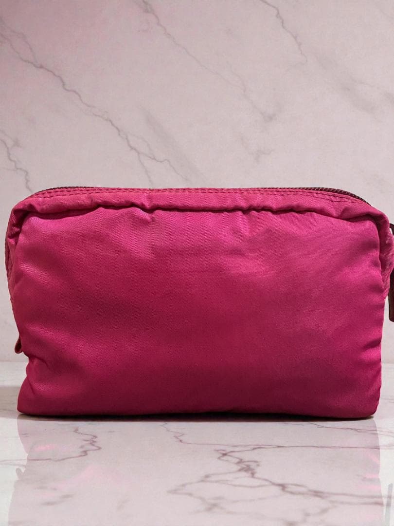 プラダ PRADA ポーチ コスメポーチ 化粧ポーチ ピンク