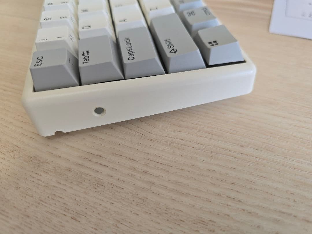 NiZ Atom 68 白 キーボード 静電容量無接点方式 US配列美品