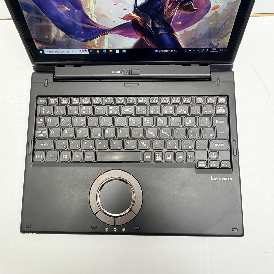 美品 Panasonic Let's note CF-XZ6 256GB