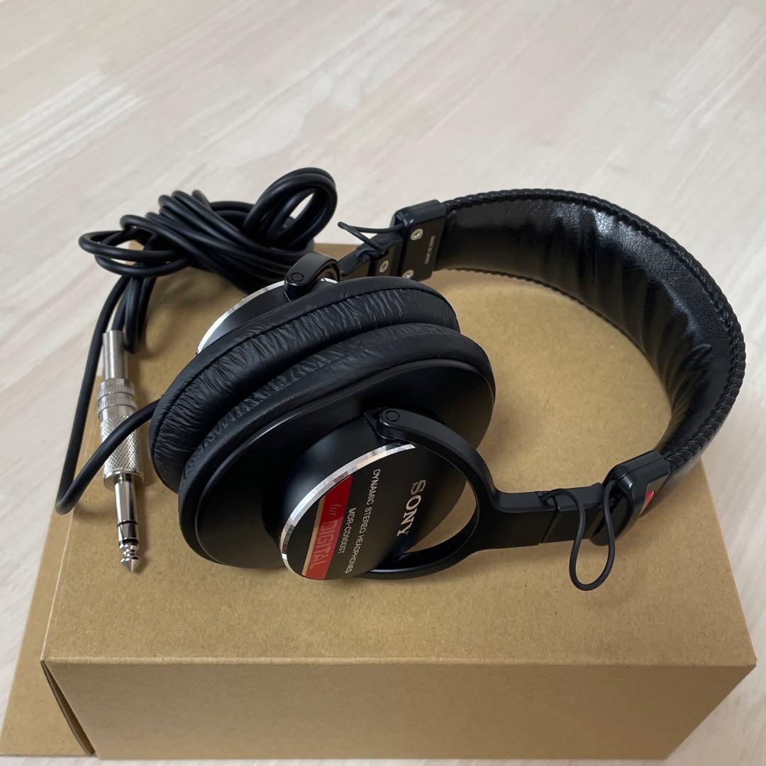 【美品】SONY MDR-CD900ST BLACK ヘッドホン