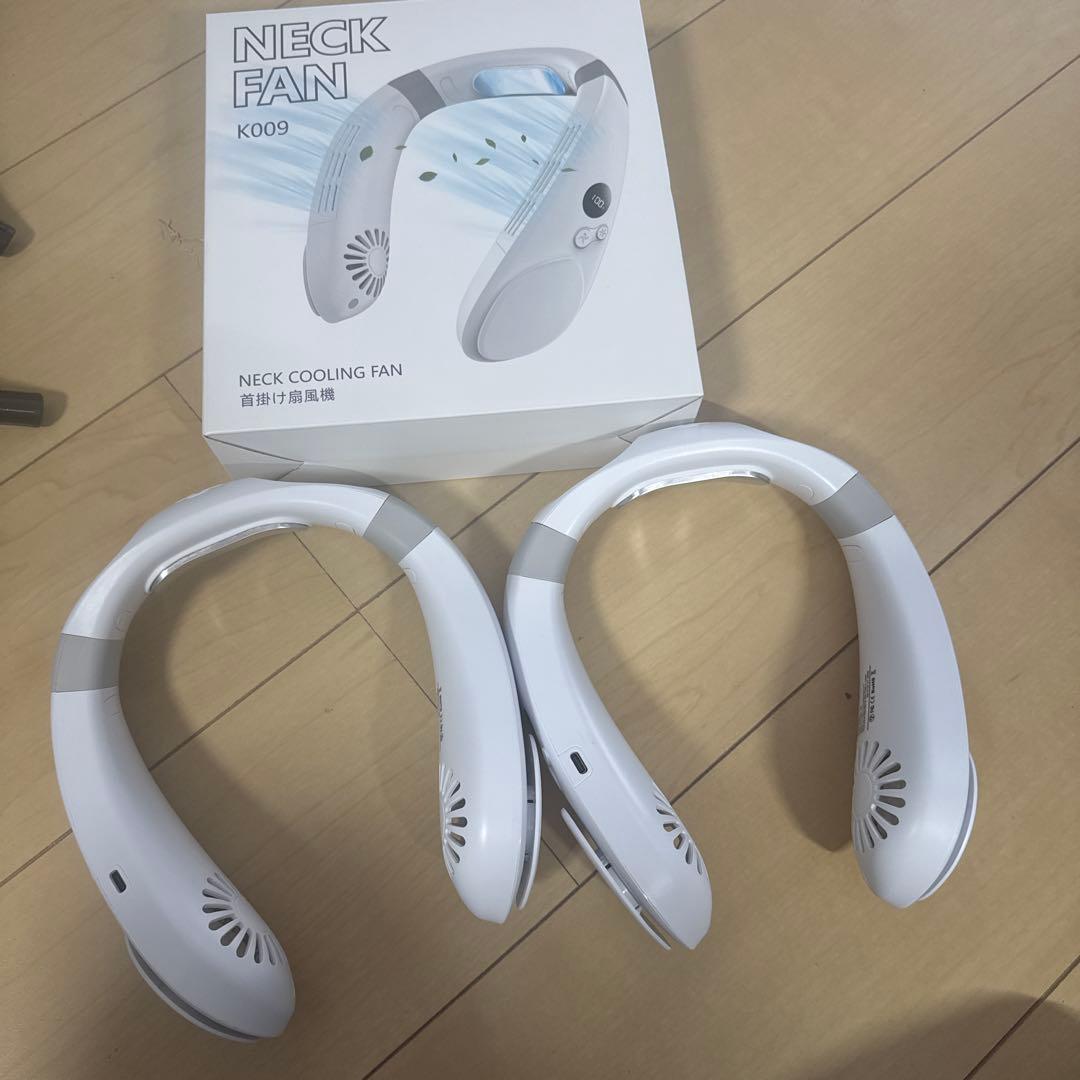 ネッククーリングファン　ペルチェ3個セット箱無し2個　箱あり1個　暑さ熱中症対策