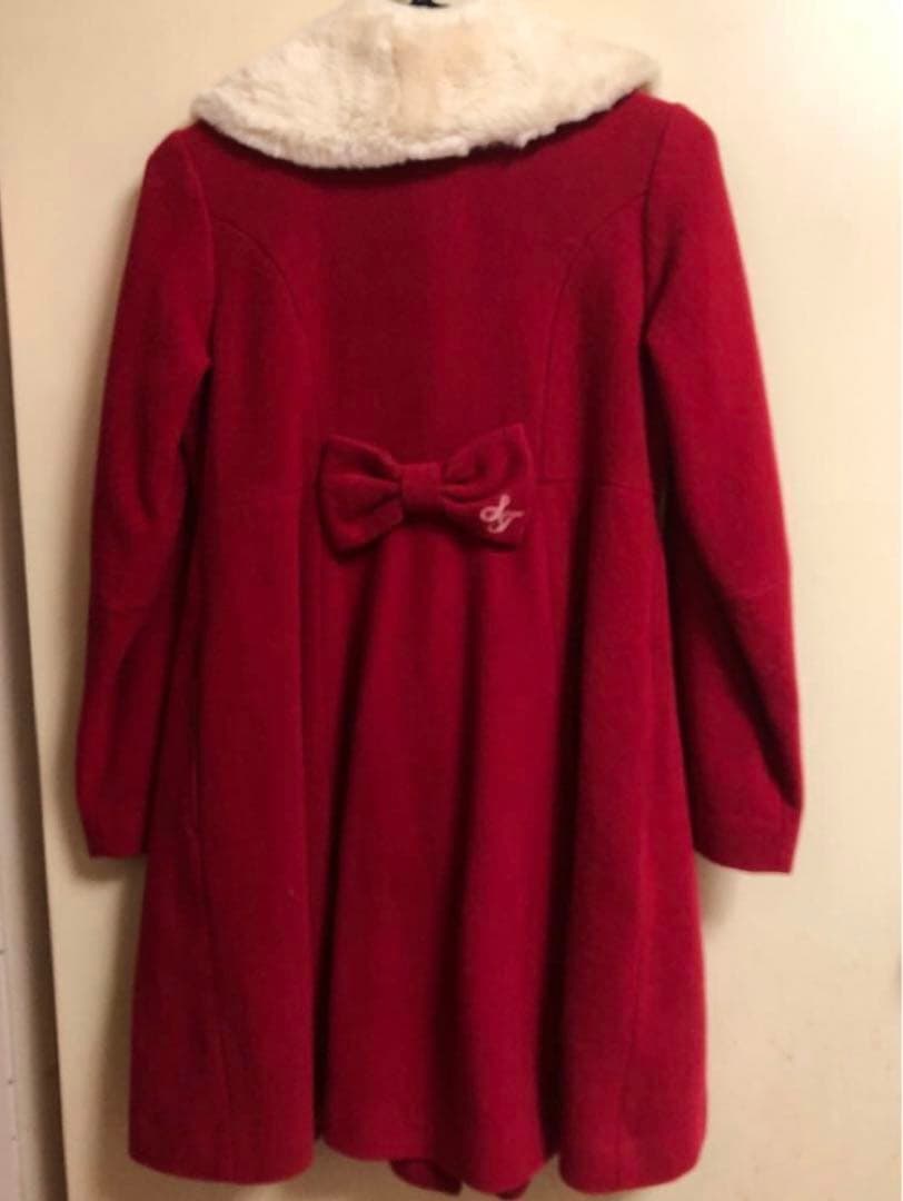 ☆あいす☆シャーリーテンプル はしごレース　ウールコート　150