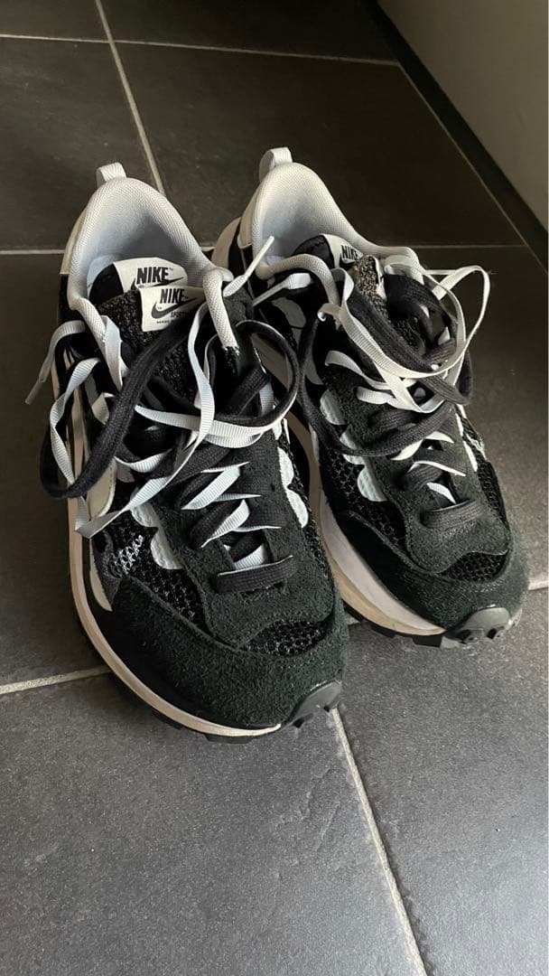 sacai×Nike Vapor Waffle Black and White