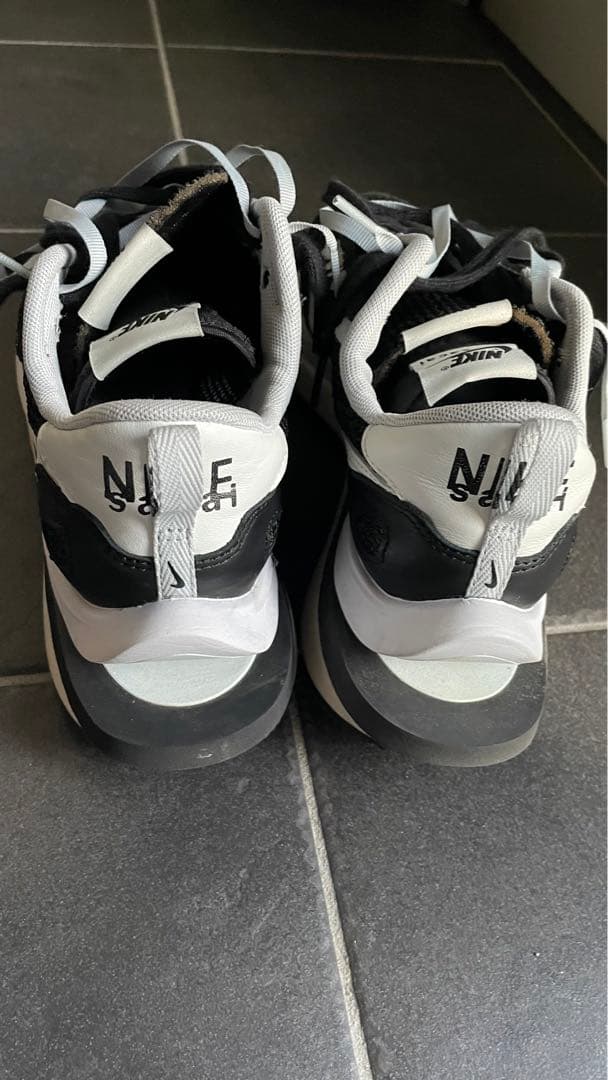 sacai×Nike Vapor Waffle Black and White