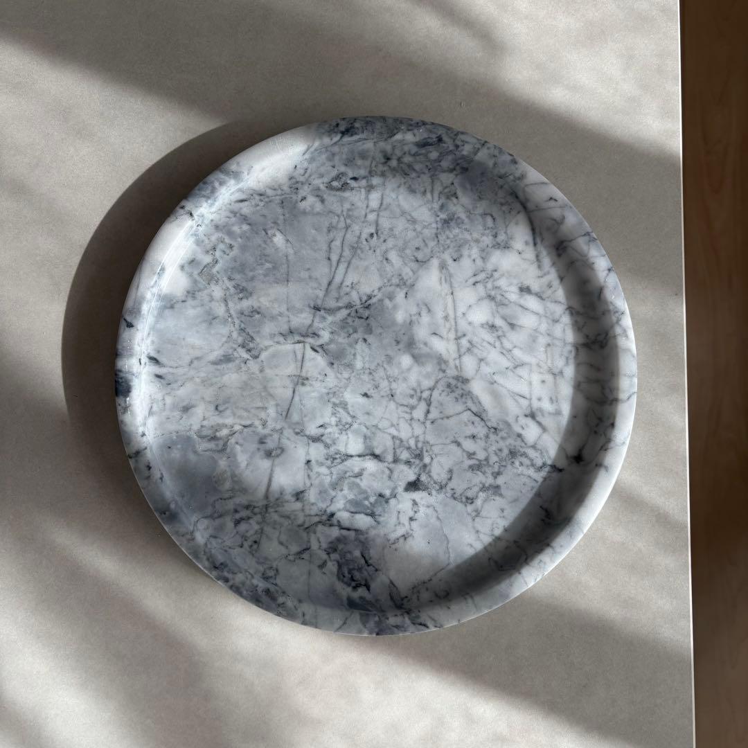 大理石のインテリアトレイ