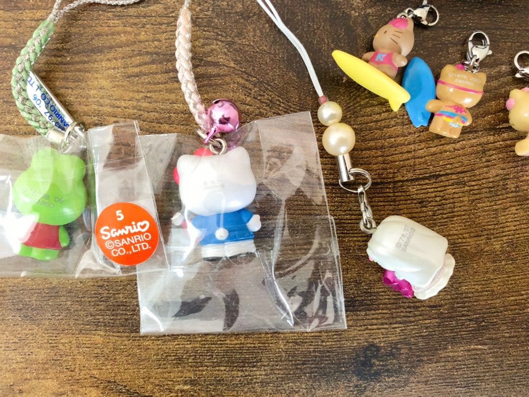 た*ぽ様 【激レア】ご当地キティ　根付　ファスナーマスコット　ストラップ　8個